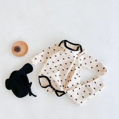 Blød sparkedragt & bukse-sæt